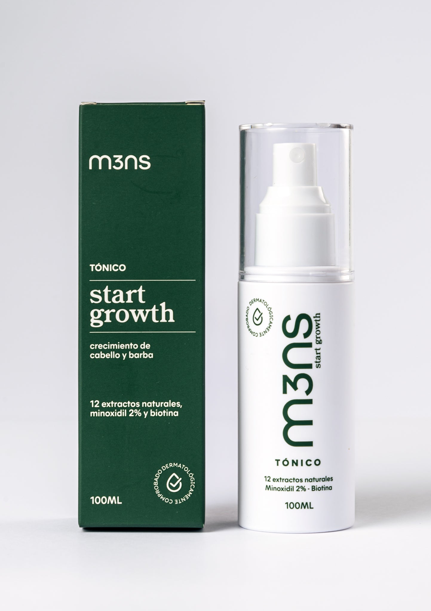 Kit de 3 Tónicos Start Growth | Para Barba y Cabello